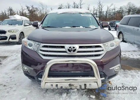 2012 Toyota Highlander Limited from USA, damaged, VIN 5TDDK3EH4CS119151